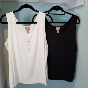 Chico's Microfeel Timeless Tank Basic Knit